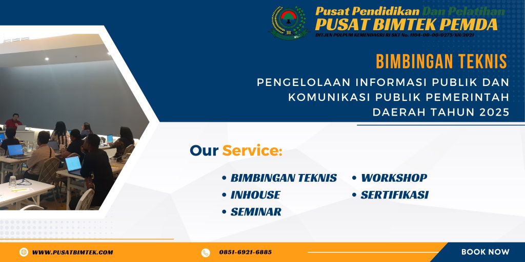 Bimbingan Teknis Pengelolaan Informasi Publik dan Komunikasi Publik Pemerintah Daerah Tahun 2025